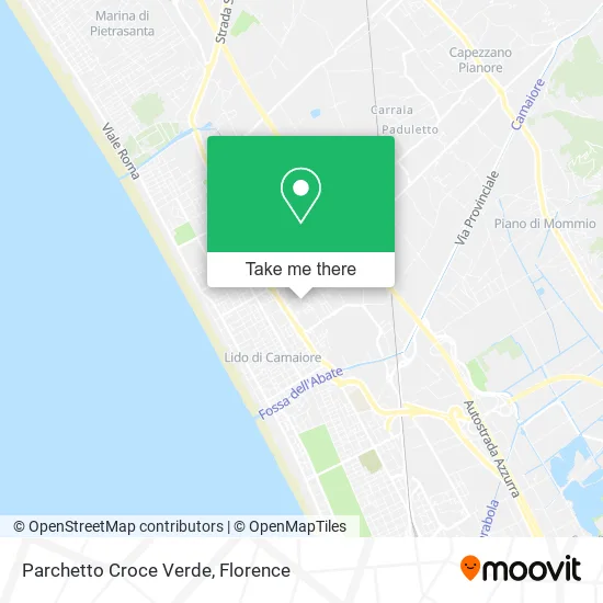 Parchetto Croce Verde map