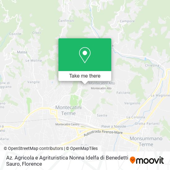Az. Agricola e Agrituristica Nonna Idelfa di Benedetti Sauro map