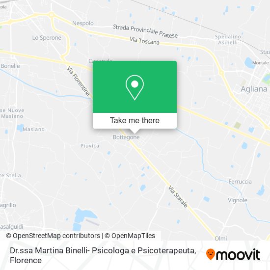 Dr.ssa Martina Binelli- Psicologa e Psicoterapeuta map
