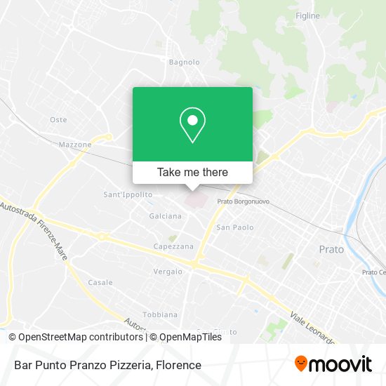 Bar Punto Pranzo Pizzeria map