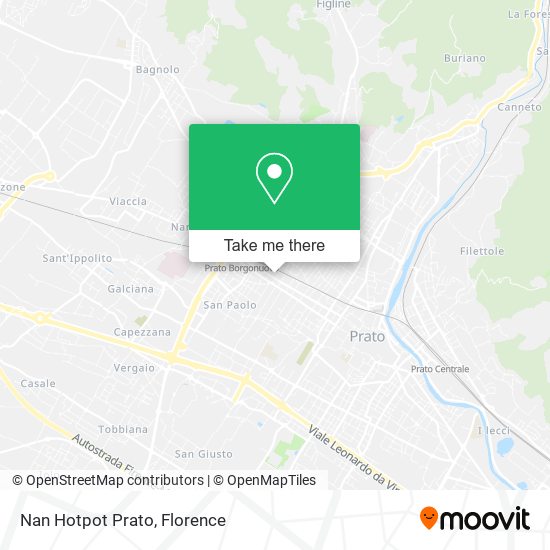 Nan Hotpot Prato map