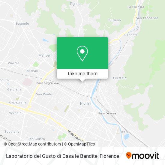 Laboratorio del Gusto di Casa le Bandite map