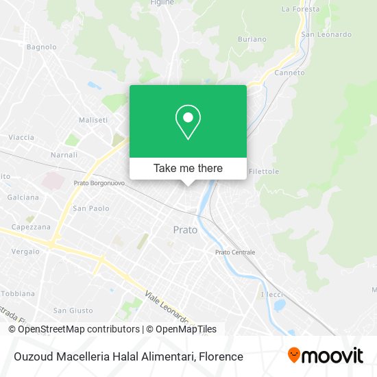 Ouzoud Macelleria Halal Alimentari map