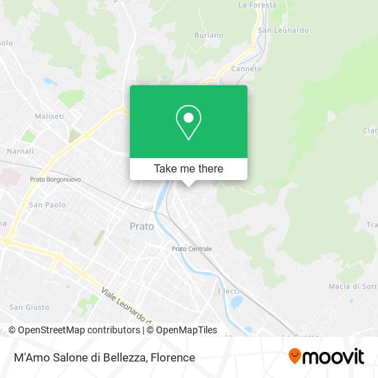 M'Amo Salone di Bellezza map
