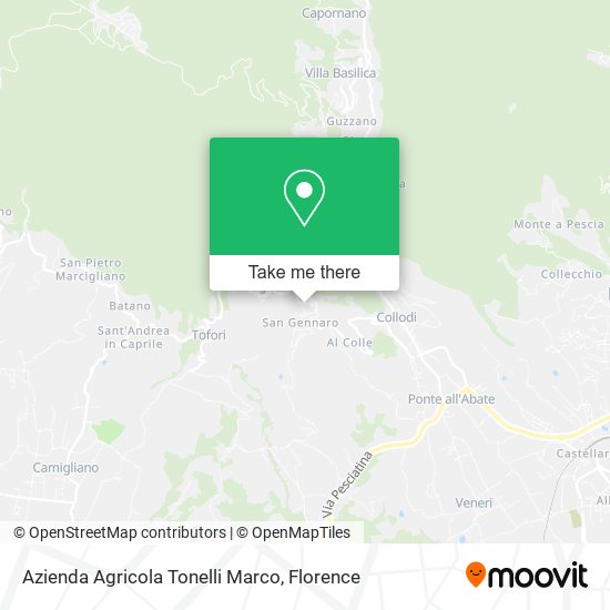 Azienda Agricola Tonelli Marco map