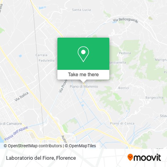 Laboratorio del Fiore map