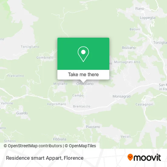 Residence smart Appart map