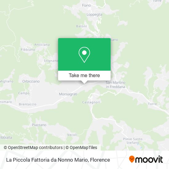 La Piccola Fattoria da Nonno Mario map