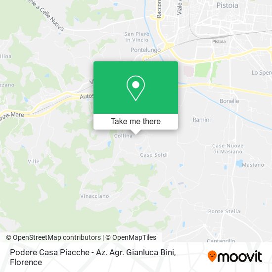 Podere Casa Piacche - Az. Agr. Gianluca Bini map