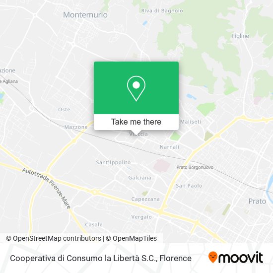 Cooperativa di Consumo la Libertà S.C. map