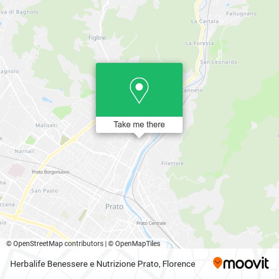 Herbalife Benessere e Nutrizione Prato map