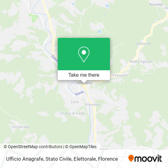 Ufficio Anagrafe, Stato Civile, Elettorale map