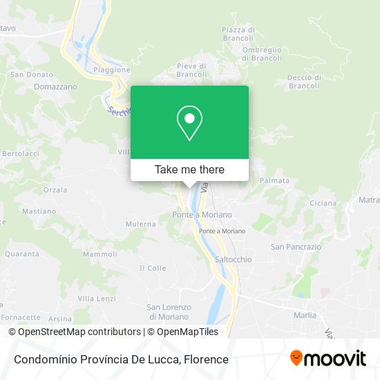 Condomínio Província De Lucca map