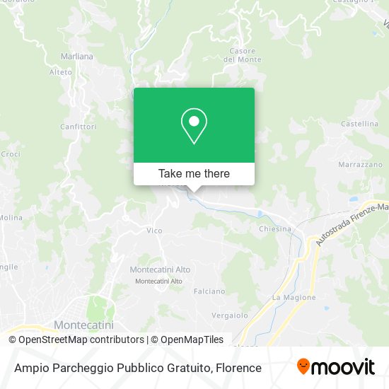 Ampio Parcheggio Pubblico Gratuito map