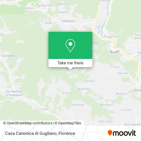 Casa Canonica di Gugliano map