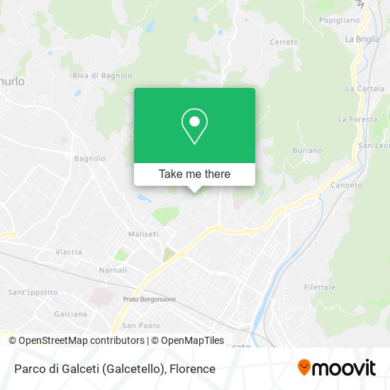 Parco di Galceti (Galcetello) map