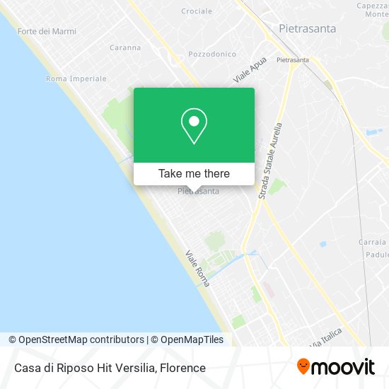 Casa di Riposo Hit Versilia map