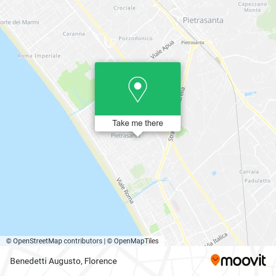 Benedetti Augusto map