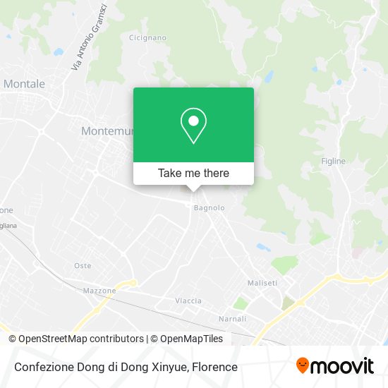 Confezione Dong di Dong Xinyue map