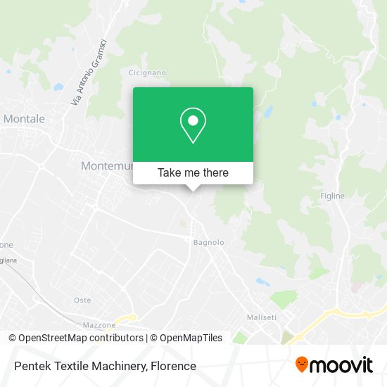 Pentek Textile Machinery map