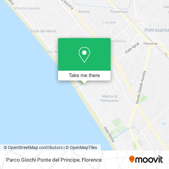 Parco Giochi Ponte del Principe map