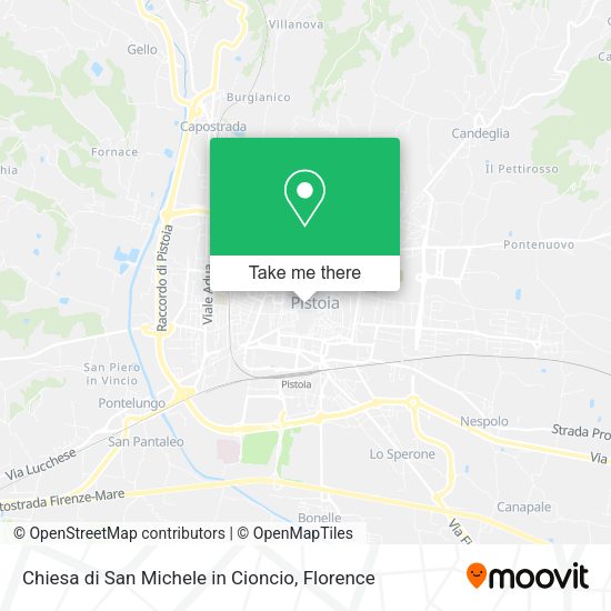 Chiesa di San Michele in Cioncio map