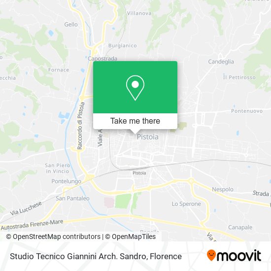 Studio Tecnico Giannini Arch. Sandro map