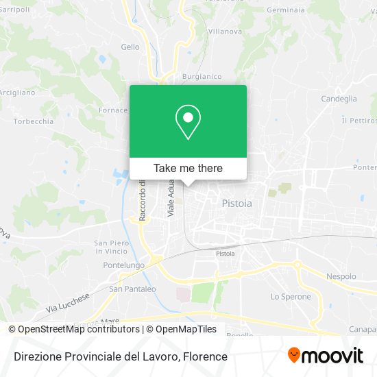 Direzione Provinciale del Lavoro map