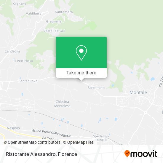 Ristorante Alessandro map