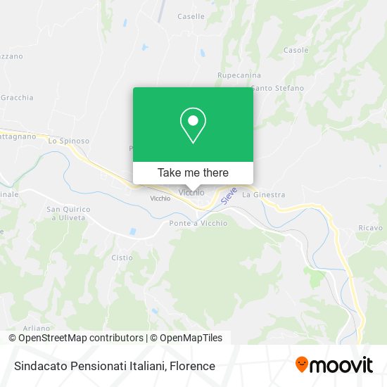 Sindacato Pensionati Italiani map