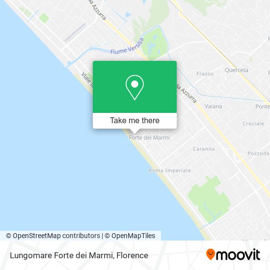 Lungomare Forte dei Marmi map