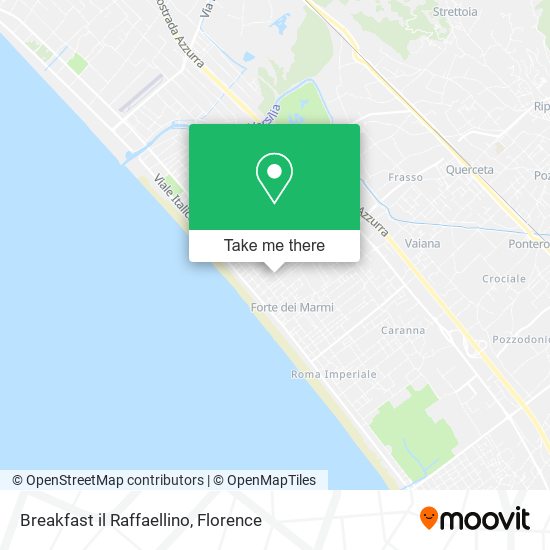 Breakfast il Raffaellino map
