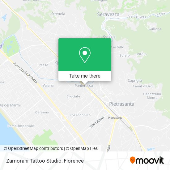 Zamorani Tattoo Studio map