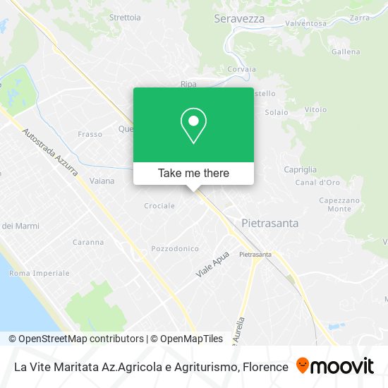 La Vite Maritata Az.Agricola e Agriturismo map
