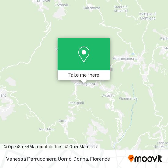 Vanessa Parrucchiera Uomo-Donna map