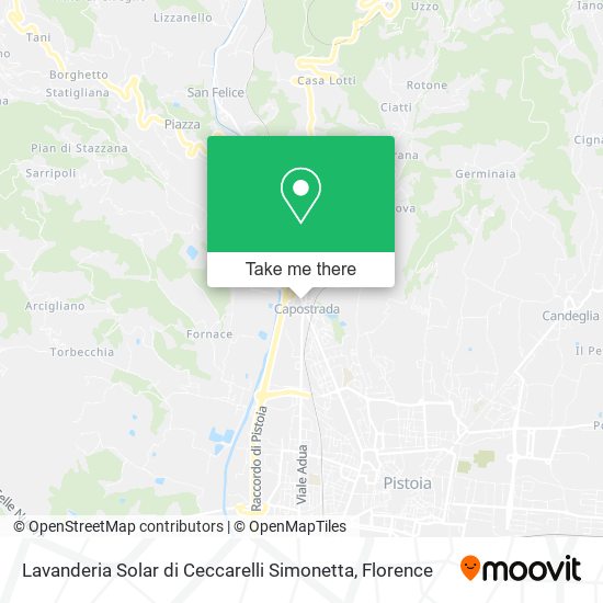 Lavanderia Solar di Ceccarelli Simonetta map