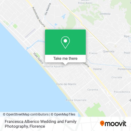 Francesca Alberico Wedding and Family Photography map