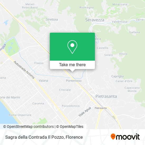 Sagra della Contrada Il Pozzo map