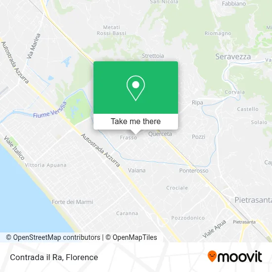 Contrada il Ra map