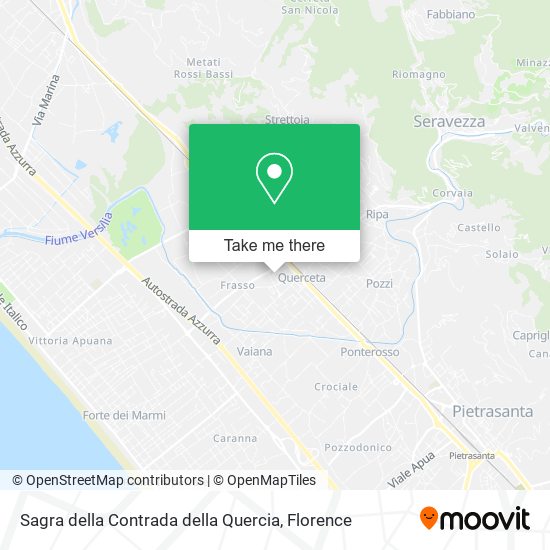 Sagra della Contrada della Quercia map