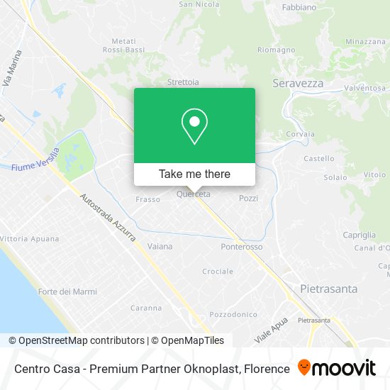 Centro Casa - Premium Partner Oknoplast map
