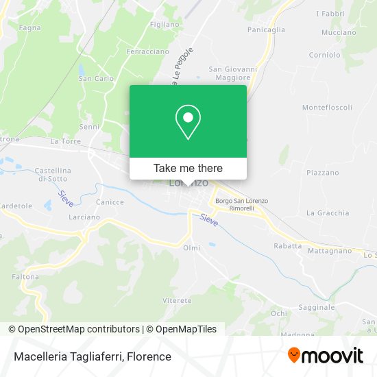 Macelleria Tagliaferri map