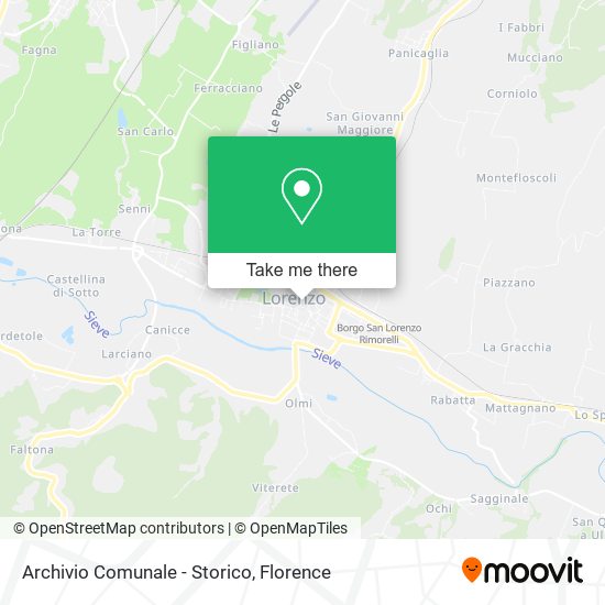 Archivio Comunale - Storico map