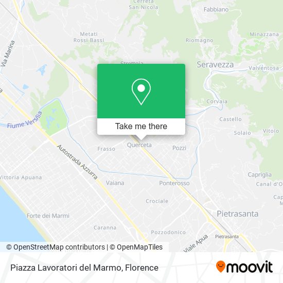 Piazza Lavoratori del Marmo map