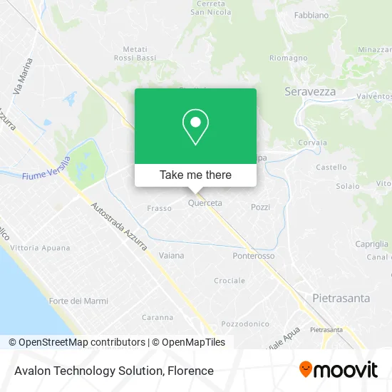 Avalon Technology Solution map