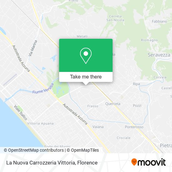 La Nuova Carrozzeria Vittoria map
