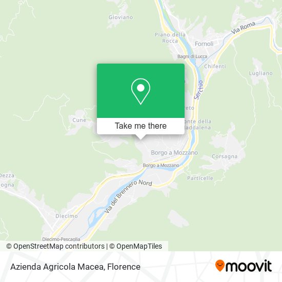 Azienda Agricola Macea map