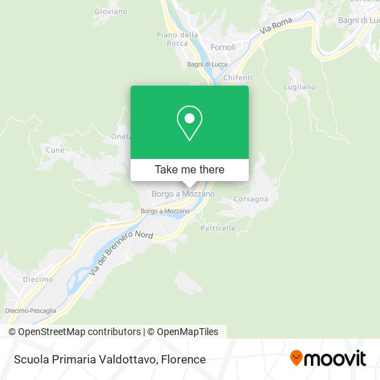 Scuola Primaria Valdottavo map