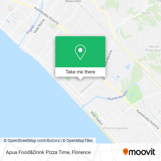 Apua Food&Drink Pizza Time map