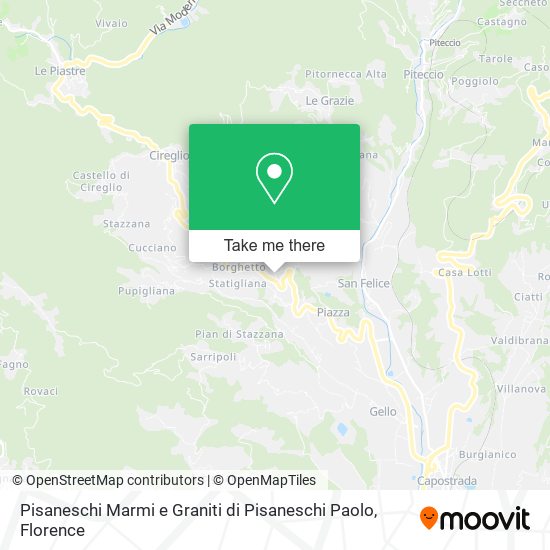 Pisaneschi Marmi e Graniti di Pisaneschi Paolo map